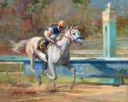 EGG DROP WINS at SANTA ANITA